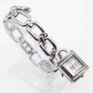 Strada Watch Womens Silver Tone Stainless Steel Classic Bracelet Quartz